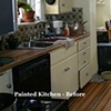 Painted Early 20th Century Kitchen BEFORE