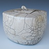 Raku crackle box