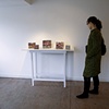 Installation shot of paint chip cubes