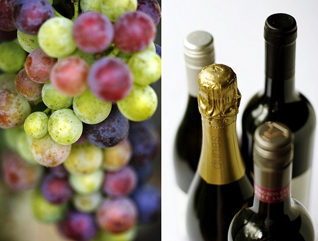 Grapes and Wine