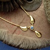 Necklace Sapphire Rain