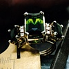 Ring Gold Tourmaline Diamond