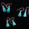 Earrings triangles