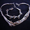 Necklace and Bracelet Lily