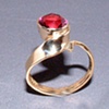 Ring 18K tourmaline
