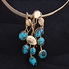 Pendant and collar Bisbee