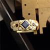 Ring Wedding band with stones
