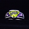 Ring Brown Amethyst Peridot