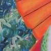orange parasol