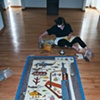 Making the War Rug