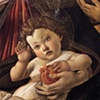 Bottechelli detail:  Madonna of the Pomegranate
