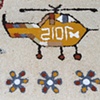 Detail - Flowers and Helicopter
