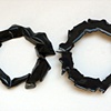 Wrinkle Bangle, Black