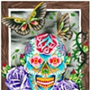 SUGAR SKULL " FUNERAL EN VIDA "