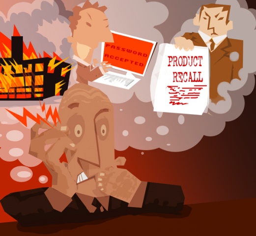 Grocer Magazine Illustration