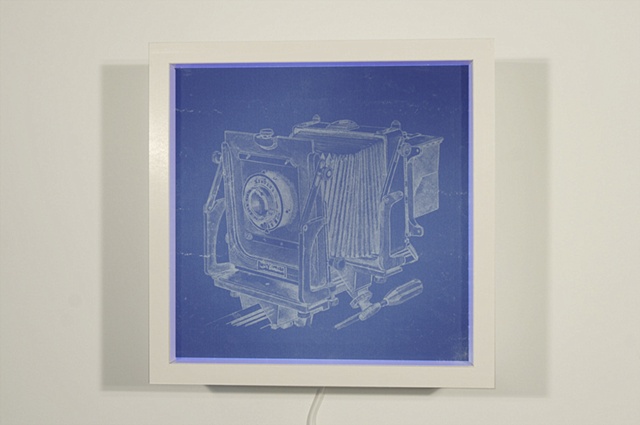 Illuminated Negative Series (detail)