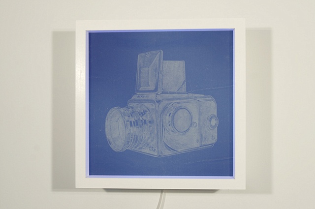 Illuminated Negative Series (detail)