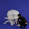 Tellurian-to-Tellurian Lander in Chroma Key Blue (T2 Lander in CKB) (detail image)