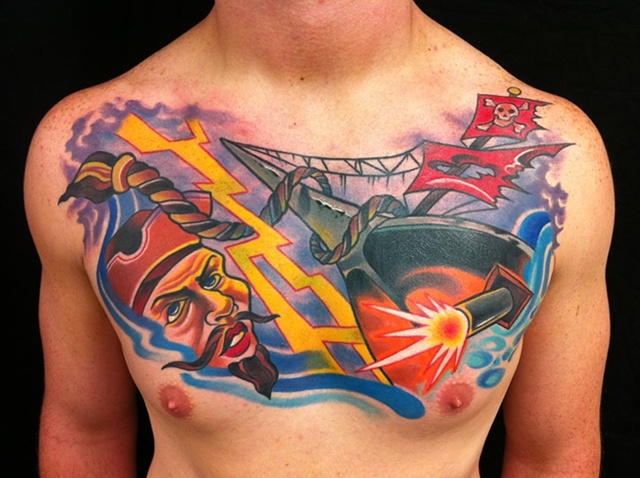 Pirate tattoo