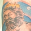 kick ass king neptune tattoo by paul nolin