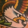 kick ass eagle tattoo by paul nolin