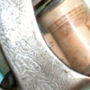 Hand forged Damascus
