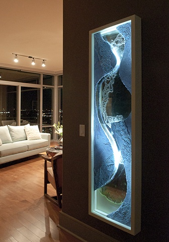 Commissioned work for downtown private residence
