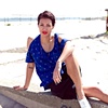 Ikat Cut Out Sleeve Top