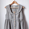 Indigo Striped Dress