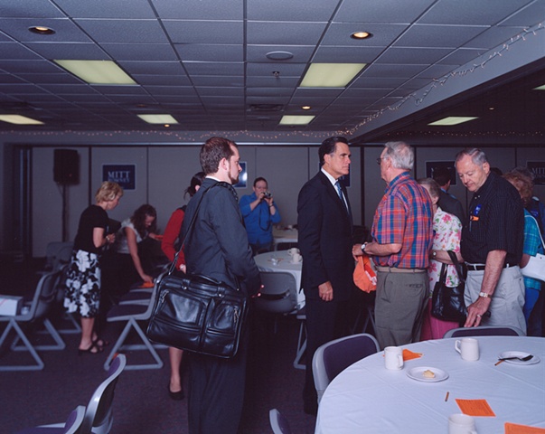 Governor Mitt Romney, �Ask Mitt Anything Breakfast, DMACC campus, Newton, Iowa. May 21, 2007.  