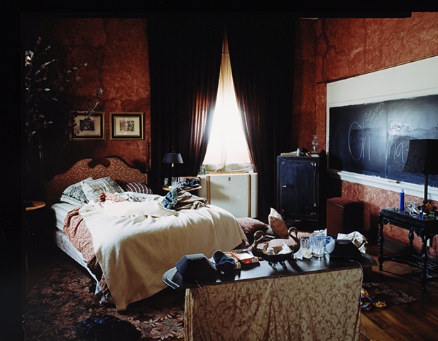 Bedroom, Clifford High School, Closed 1993, Clifford, North Dakota 2004