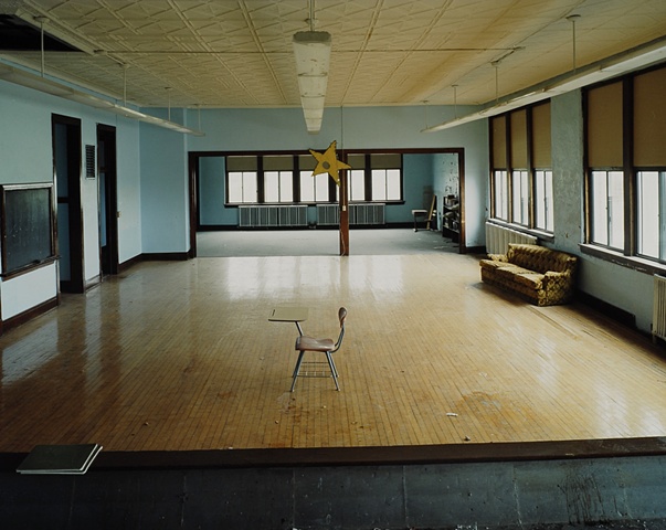 Close Construction Company, Formerly Milton-Osnabrock High School, Closed 2001, Milton, North Dakota 2005