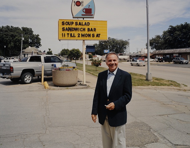 Congressman Tom Tancredo after talking to with the Denison Cultural Diversity Forum, Denison, Iowa.  June 8, 2007.  Withdrew December 20, 2007