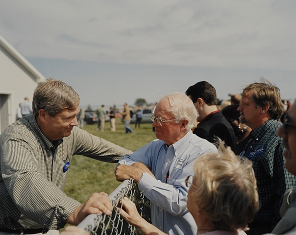 Former Iowa Governor Tom Vilsack first announced Democratic candidate for the nomination and first to withdraw at Senator Tom Harkin�s Annual Steak Fry, Indianola, Iowa. September 16, 2007