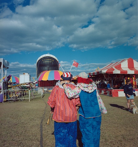 Joey and Cindy After the Peter Mitchell Days Parade, Babbitt, Minnesota 2000