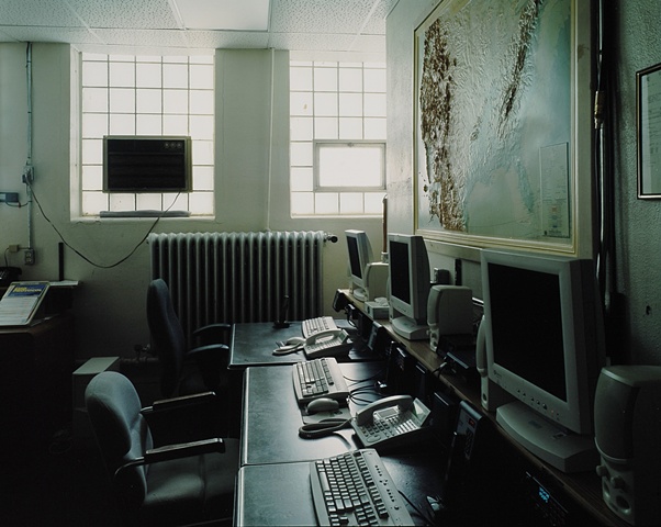Back Up Communications Center, Woodbury County Public Safety Center, Formerly Climbing Hill School, Closed 1992, Climbing Hill, Iowa 2003
