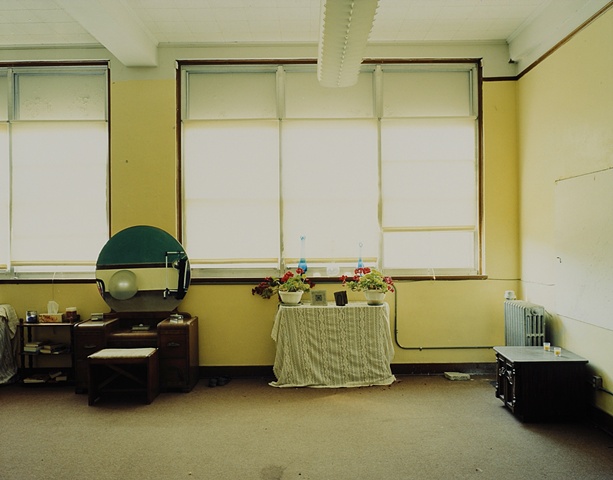 Bedroom, McHenry School, Closed 1992, Purchased in 2007 To Be a Home, McHenry, North Dakota 2008