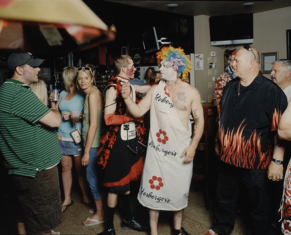 Ethan, Eveleth Clown Band, After The Land of the Loon Parade, Popper�s Bar, Virginia, Minnesota 2008