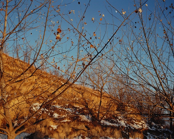 Moonrise Behind Mo�s House, Missouri Valley, Harrison County, Iowa 2000
