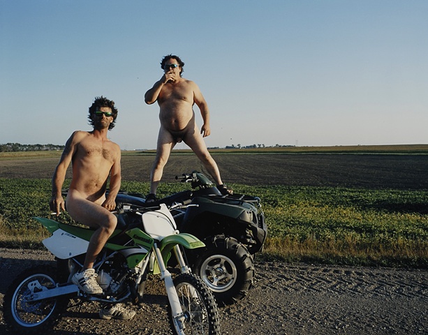 Cory & Archie, near Jamestown, North Dakota  2009