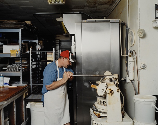 John, Baker�s Dozen Bakery, John and Kelly McKnight found this bakery for sale on the internet, purchased it and moved from Amarillo, Texas, to New Rockford, North Dakota. New Rockford, North Dakota 2008