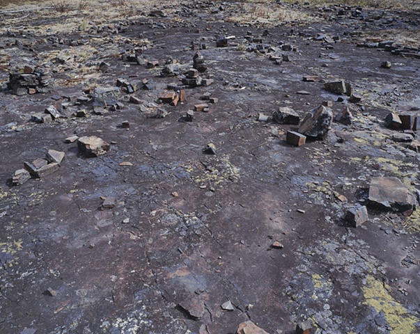 Stacked Rocks, Near Magnetic Rock, Gunflint Trail 2003