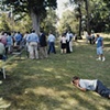 Obama House Party, Elkader, Iowa, July 17, 2007.