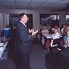 Town Hall Meeting with Tommy Thompson, West Link Golf Course, Alta, Iowa. June 2, 2007.