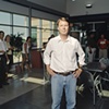 Senator John Edwards after a fundraising reception for Iowa Senator Jeff Danielson and Representative Bob Kressing, Team Technologies, Cedar Falls, Iowa.  July 25, 2007.  Suspended his campaign January 30, 2008