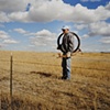 Gaylene repairing his fences, Porcupine, South Dakota  2003 