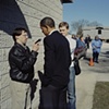 Barack Obama Impromptu Interview, VFW Post 5240, Dakota City, Iowa. April 15. 2007