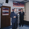 Mike Huckabee and Bob Vander Plaats, Grand Opening Huckabee for President Iowa Headquarters, Des Moines, Iowa. June 13, 2007