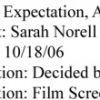 Expectation, Anticipation, and Disappointment