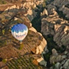 Floating above a Gorge